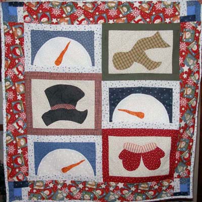 Stacey's January Wallhanging example